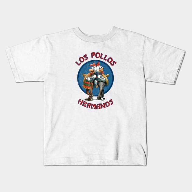 Los Pollos Hermanos Kids T-Shirt by citkamt